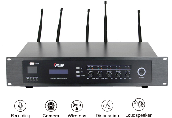 Digital wireless conference system built in speaker YCU893