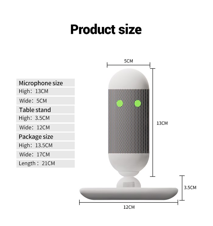 New Arrival YR80 Professional USB Computer Microphone