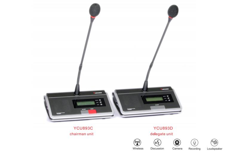 Digital wireless conference system built in speaker YCU893