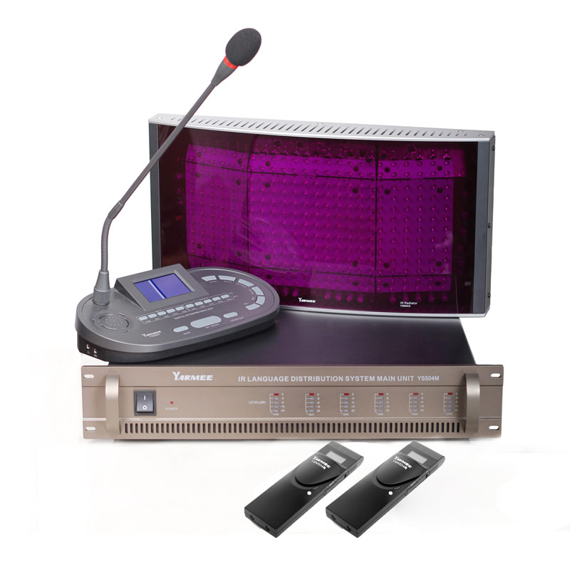 YS504 analog 4 CH-simultaneous interpretation system