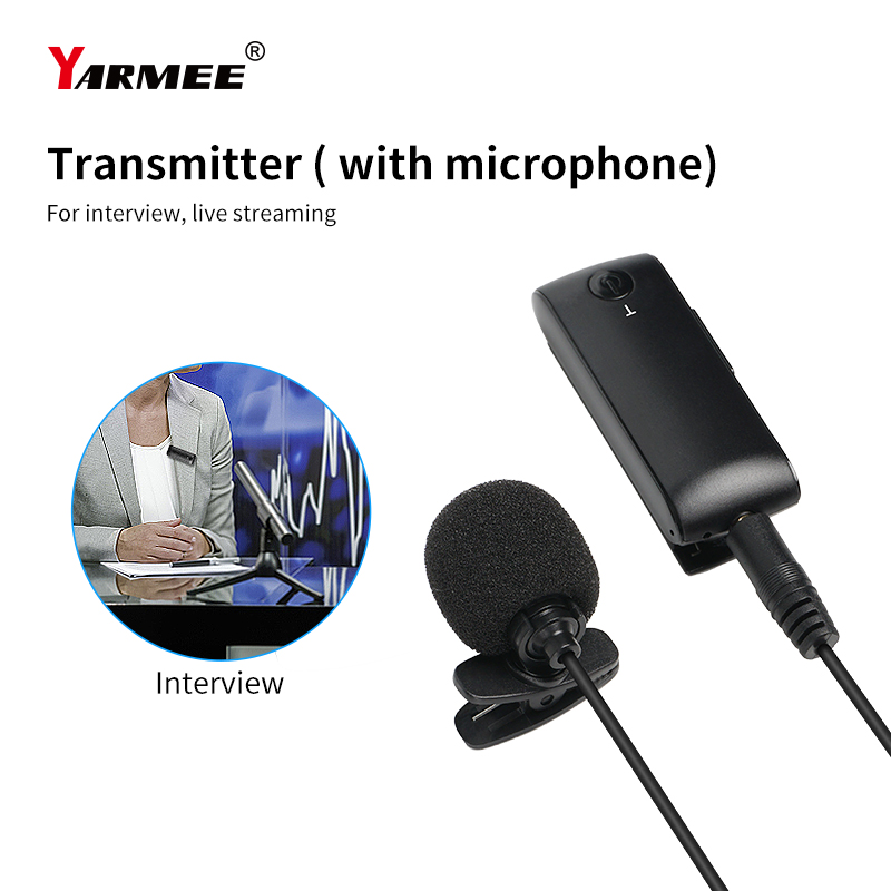 Wireless Interview Microphone For Camera Mobile Phone