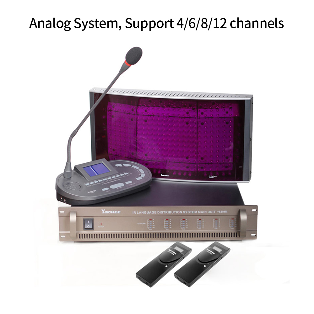 Analog IR Simuitaneous Interpreter System YS504M